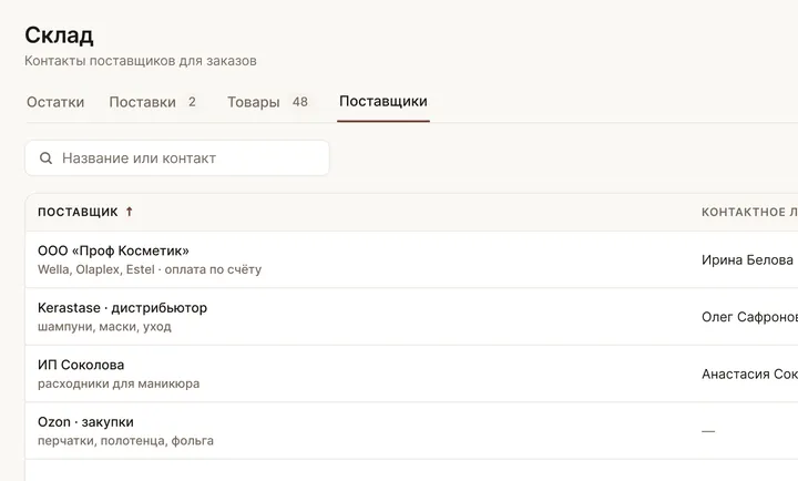 Кабинет: владелец